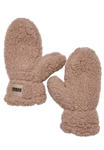 Children's Sherpa gloves in beige