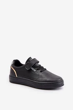 Children's Sneakers made of Eco Leather Velcro Big Star Black