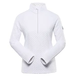 Women's quick-drying sweatshirt ALPINE PRO GETTA white