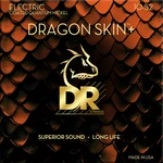 DR Strings Dragon Skin+ Coated Medium to Heavy 10-52 Elektromos gitárhúrok