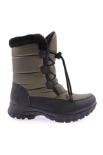 DGN 1058 Women's Shearling Accessories Lace-Up Boots