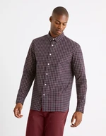 Celio Plaid Shirt regular Carolo - Men