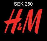 H&M 250 SEK Gift Card SE