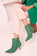 Soho Green Women's Boots & Booties 17499