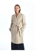 LC Waikiki Jacket Collar Women's Cashmere Coat