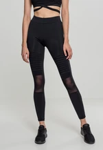 Women's Tech Mesh Biker Leggings Black