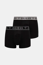 Boxerky Guess 2-pack pánské, černá barva, U4BG0B.KCD31