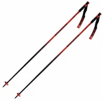 Rossignol Hero SL Ski Poles Black/Red 125 cm Kijki narciarskie