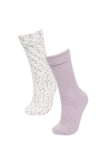 DEFACTO Women's 2-Piece Winter Socks