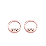 VUCH Ringy Rose Gold Earrings