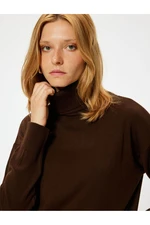 Koton Oversize Knitwear Turtleneck Sweater Long Sleeve