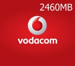 Vodacom 2460MB Data Mobile Top-up TZ