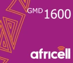 Africell 1600 GMD Mobile Top-up GM