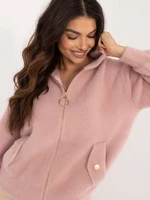 Pink Alpaca Jacket