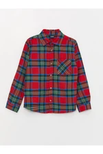 LC Waikiki Plaid Long Sleeve Boy's Shirt