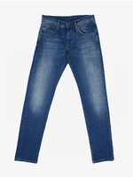 Tmavě modré pánské slim fit džíny Pepe Jeans Cane - Pánské