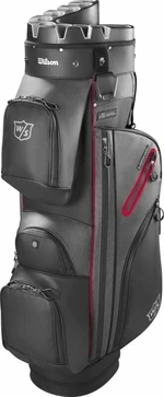 Wilson Staff I Lock Dry Cart Bag Black/Red Sac de chariot de golf