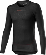 Castelli Prosecco Tech Long Sleeve Black XS Maillot de ciclismo