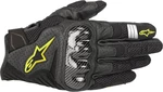 Alpinestars SMX-1 Air V2 Gloves Negru/Galben Florescent S Mănuși de motocicletă