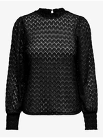 Black women's lace blouse JDY Avery - Women