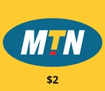 MTN $2 Mobile Top-up LR