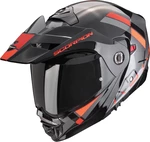 Scorpion ADX-2 GALANE Silver/Black/Red XL Přilba