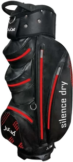 Jucad Silence Dry Black/Red Torba na wózek golfowy