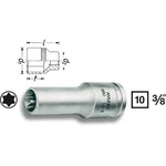 Hazet  880LG-E12 vonkajší TORX zásuvka   T 12   3/8" (10 mm)