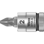 Wera 8755 A 05003354001 krížový PZ nástrčný kľúč   PZ 2   1/4" (6,3 mm)