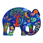 Detské puzzle so 150 dielikmi Djeco Elephant