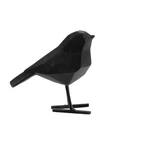 Čierna dekoratívna figúrka PT LIVING Bird, výška 13,5 cm