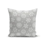 Vianočná obliečka na vankúš Minimalist Cushion Covers Snowflakes, 42 x 42 cm