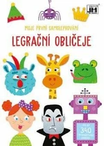 Moje první samolepkování - Legrační obličeje