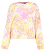 Yellow-Pink Women's Floral Sweatshirt Converse - Women