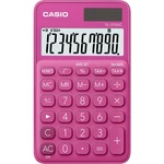 Casio SL-310UC-RD vrecková kalkulačka červená Displej (počet miest): 10 solárny pohon, na batérie (š x v x h) 70 x 8 x 1