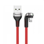 Baseus Green U-Shaped Cable USB/Lightning 2m, červený