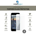 Temperált védőüveg Screenshield 3D for Apple iPhone 8 Plus - Full Cover White - Élettartam garancia