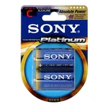 Alkáli elem typ C (LR14), SONY AM2PTB2D Stamina Platinum, 2 db