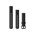 Remienok Garmin Quick Release (20 mm), černý (010-13021-03) remienok na Garmin • silikónový • so zapínaním na pracku • v balení 2 veľkosti • na obvod 