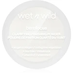 Wet n Wild Bare Focus Clarifying Finishing Powder zmatňujúci púder odtieň Translucent 6 g