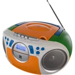 Dual P 70 CD-rádio FM AUX, CD, kazeta   farebná