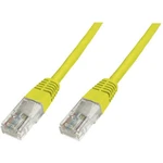 Digitus DK-1511-030/Y RJ45 sieťové káble, prepojovacie káble CAT 5e U/UTP 3.00 m žltá  1 ks