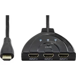 Basetech HM-SW301KT 3 porty Prepínač HDMI pripravené pre Ultra HD 3840 x 2160 Pixel