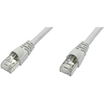 Telegärtner L00006A0035 RJ45 sieťové káble, prepojovacie káble CAT 6A S/FTP 50.00 m sivá samozhášavý, s ochranou 1 ks