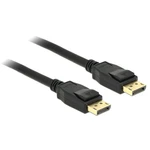 Delock DisplayPort prepojovací kábel #####DisplayPort Stecker, #####DisplayPort Stecker 5.00 m čierna 83808 pozlátené ko