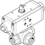 FESTO hnacia jednotka guľového kohúta VZBA-11/4"-GGG-63-32L-F0405-V4V4T-PS53-R-90-4-C 1915548  6 do 8.4 bar  1 ks