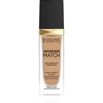 Eveline Cosmetics Wonder Match dlouhotrvající tekutý make-up s kyselinou hyaluronovou odstín 40 Sand 30 ml