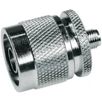 N zástrčka ⇔ SMA zásuvka Telegärtner J01027B0018, PTFE, adaptér rovný