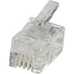 RJ45 konektor econ connect MPL44 - zástrčka, rovná RJ10 čirá, 1 ks