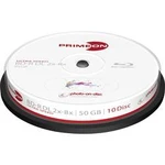 Blu-ray BD-R DL 50 GB Primeon vřeteno, 2761312, s potiskem, 10 ks